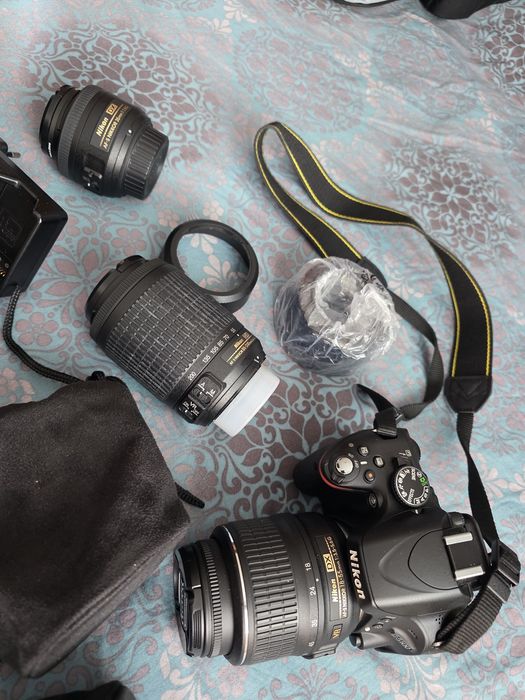 Nikon D5100 + китов обектив
