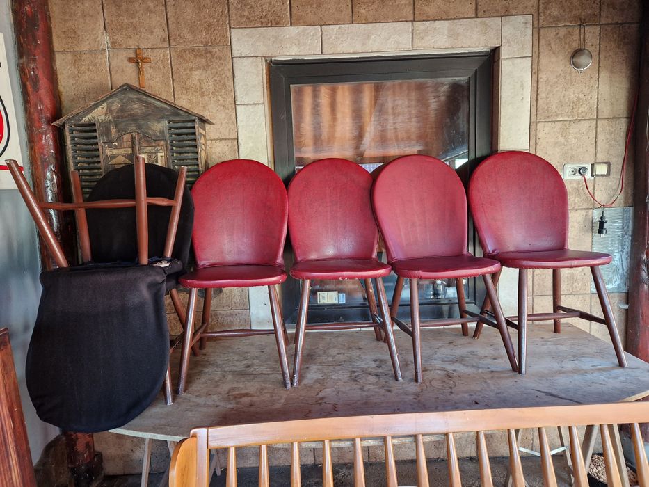 Set 6 scaune  ,pret pe toate