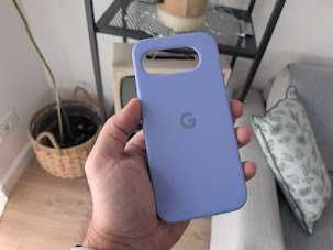 Smartphone Google Pixel 10A - Ca Nou - 128 GB - albastru/mov + husa originala