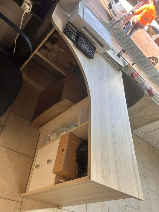 Birou multifunctional Alb