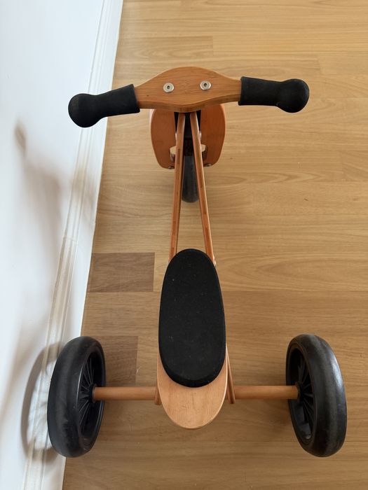 Tricicletă de echilibru 2 în 1 - Tiny Tot PLUS Bamboo - Kinderfeets