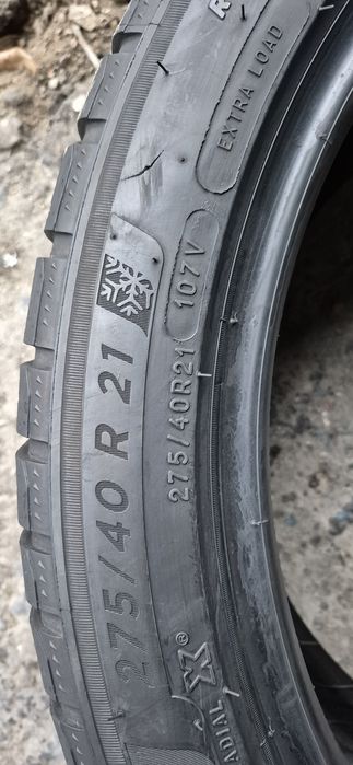 4 anvelope iarna Michelin 275/40/21.Pretul este pe bucata.