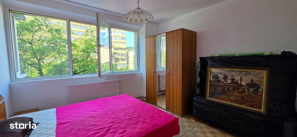 Apartament 2 camere, etaj 2, bloc cu lift, izolat, zona Grigorescu