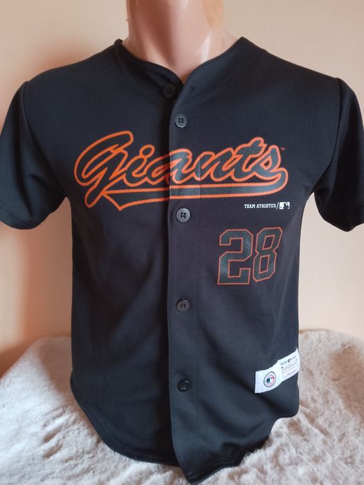 Tricou Baseball San Francisco Giants #28 Buster Posey