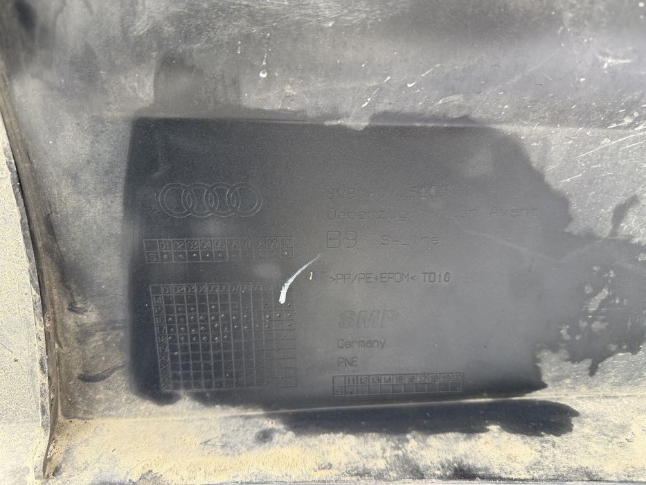 Задна броня за Audi A4 B9 S-line (2015-2019)