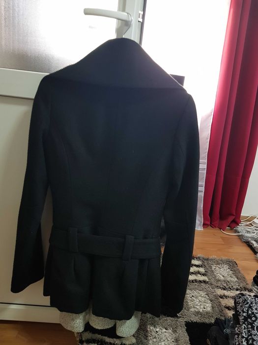 Palton toamna superb s negru