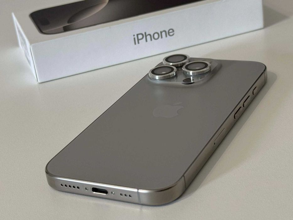 Бартер! Като НОВ! Гаранция! iPhone 16 Pro Natural Titanium (Сив) 93%