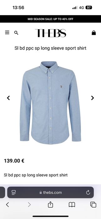 Ralph Lauren мъжка риза