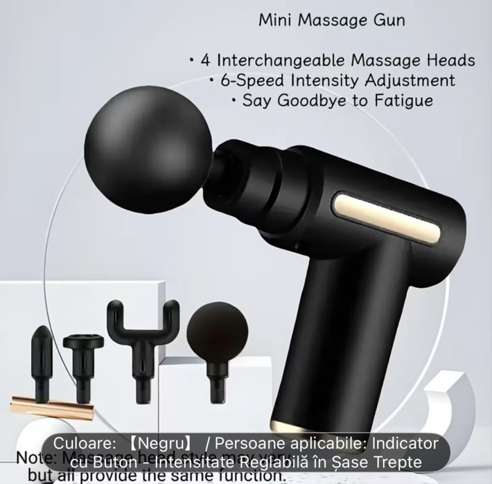 Aparat masaj cu capete