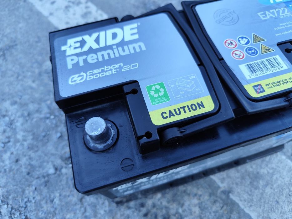 Акумулатор EXIDE Premium 12V 72Ah 720A