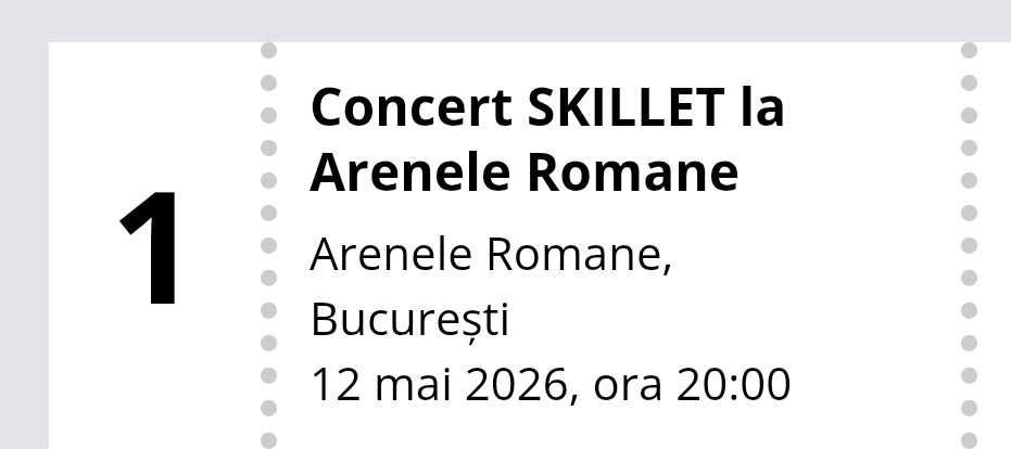 Concert SKILLET la Arenele Romane