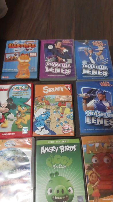 14 DVD-uri Desene