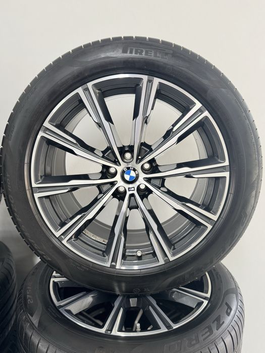 Jante Bmw X5 X6 R20 G05 G06 M740 Originale Pirelli de vara 45/2023 90%