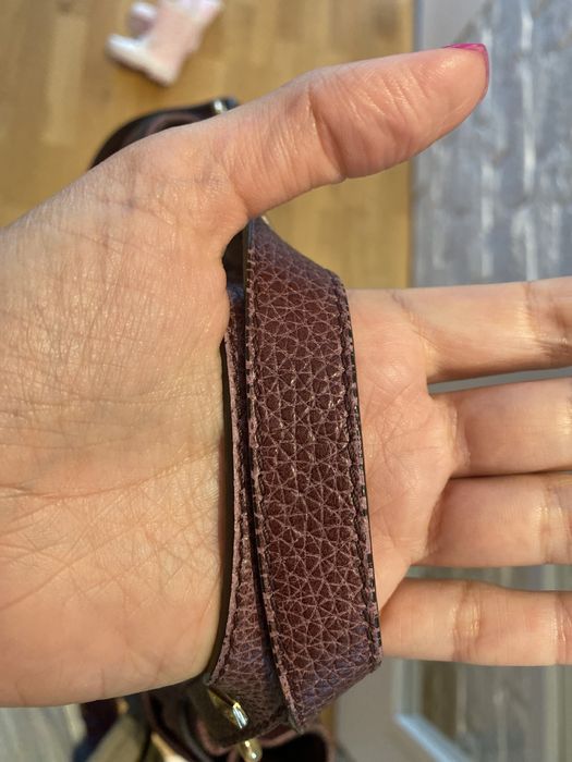 Кожена чанта musette