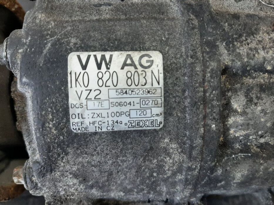 Compresor clima ac 1k0820803n vw golf 5 jetta passat touran tiguan seat altea leon skoda octavia 2