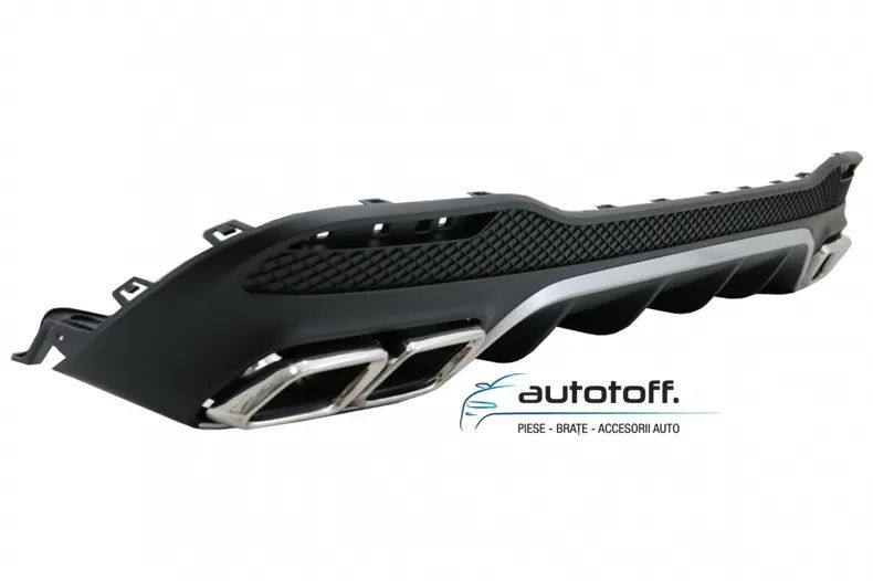 Difuzor bara spate Mercedes GLE W166 (15-18) Chrome Look AMG