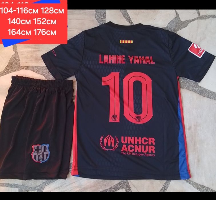 LAMINE YAMAL 10 детско юношески футболни екипи Барселона