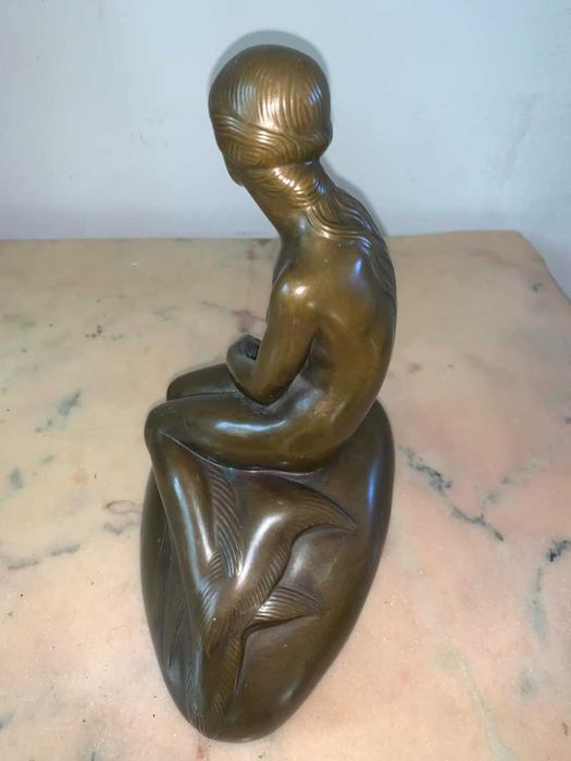 Sculptură bronz Edvard Eriksen (1876-1959)
