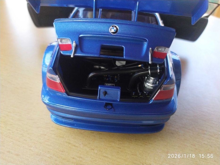1:18 Метален модел на BMW M3 GTR Street Version Е46 - Minichamps