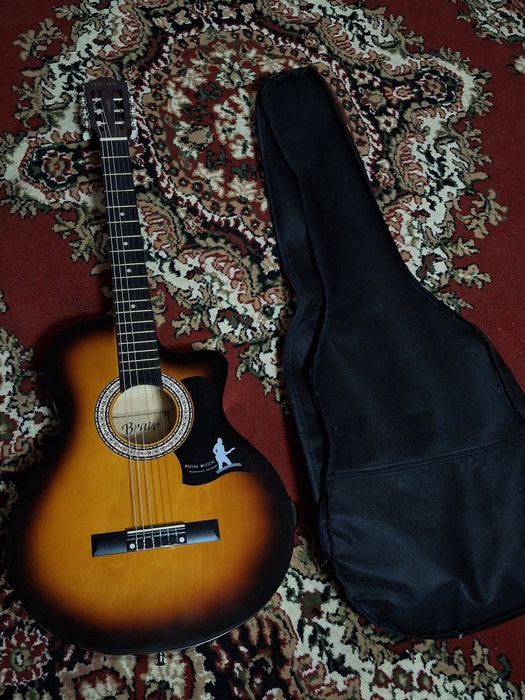 Гитара комплект новый