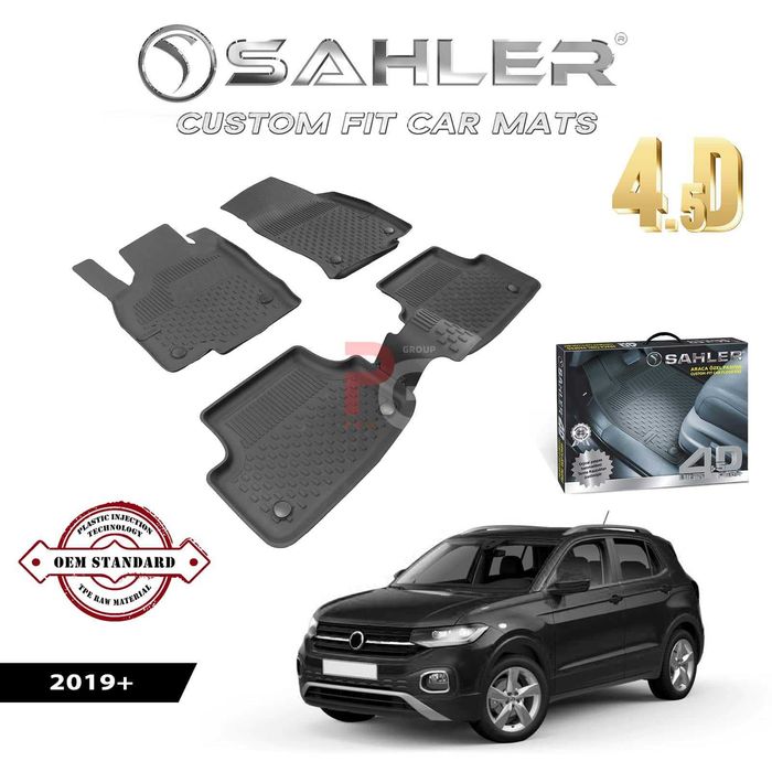 Гумени стелки за VW T-Cross / Т-Крос / 2022+