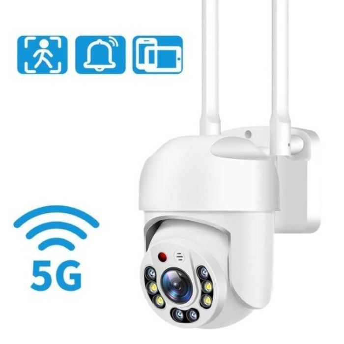 5G Wifi камера COBRA Външен PTZ 5MP HD 1080P безжична нощно виждане