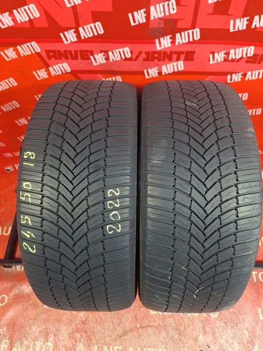 Anvelope VARA IARNA - 245/50/19 - BRIDGESTONE - 6 MM - DOT 2022 !