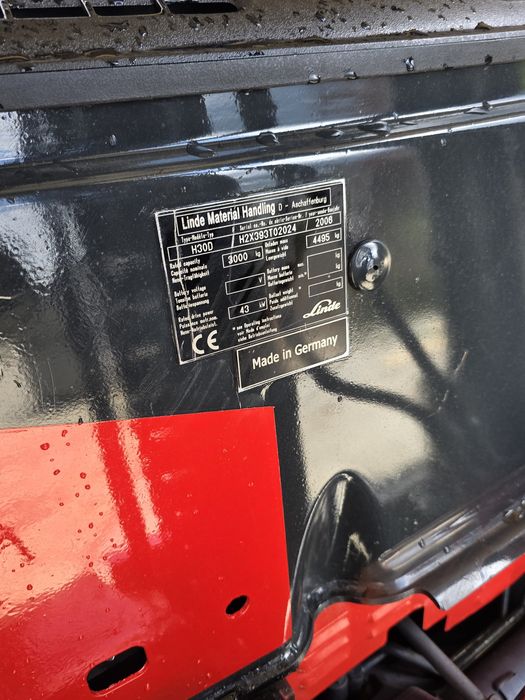 Linde motostivuitor stivuitor