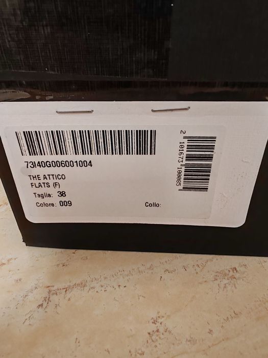 The Attico Flip flop