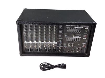 Phonic MAX 740 Plus — Powerpod 740 Plus Powered Mixer.