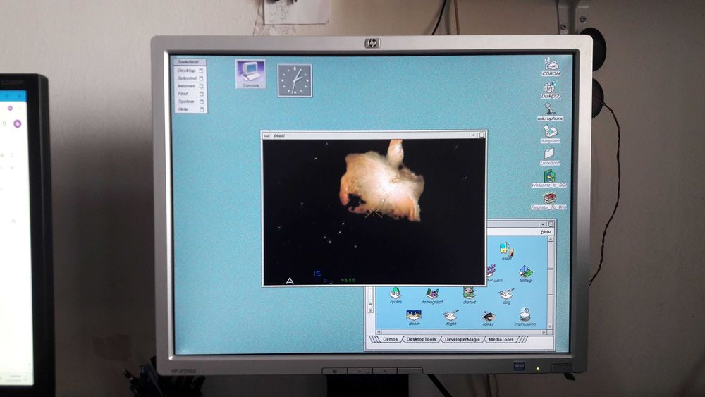 Workstation de colectie SGI Silicon Graphics O2 1997 IRIX SCSI