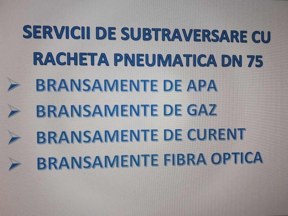 Subtraversari drumuri