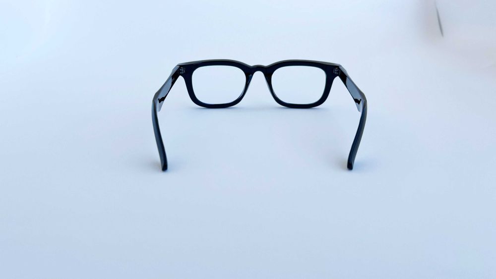 Rame ochelari Moscot Klutz Style - Rama neagra Lentile transparente