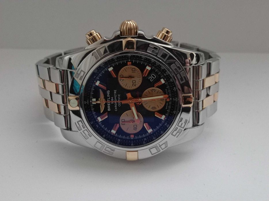 Breitling Chronomat 44 B01 IB0110 18ct rose gold/steel