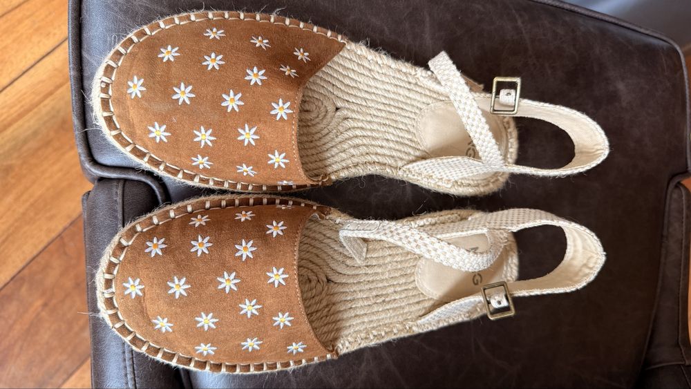 Сандали тип еспадрили Mango