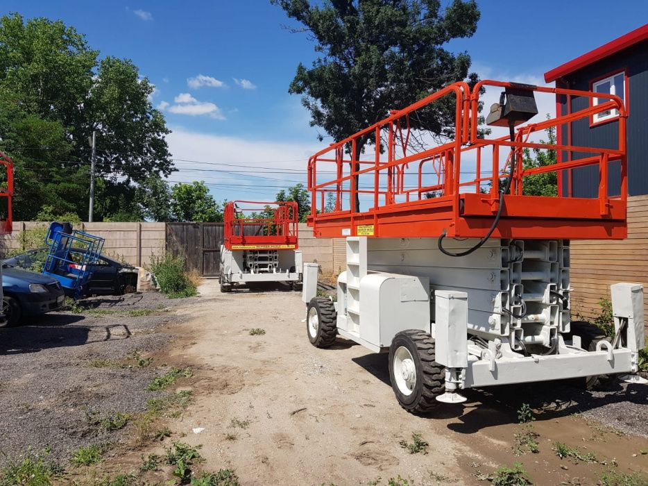 Inchiriem nacela diesel foarfeca 4x4, 12 m, 15 m, 18 m