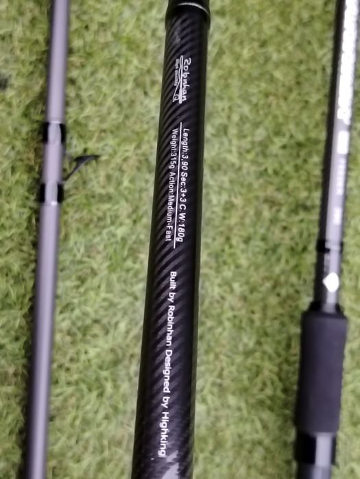 2 Lansete Feeder Robinhan HARRIER 3.90m 180gr + 2 Mulin PRO FL POLEX