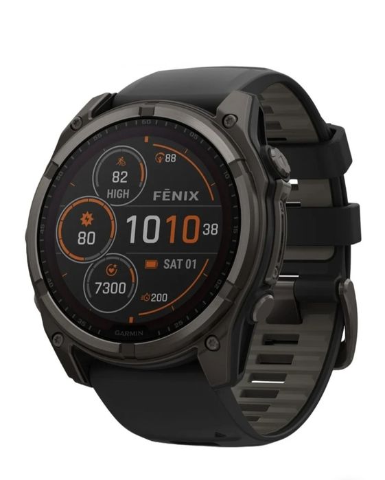 Vand Ceas Garmin Fenix 8 SOLAR Sapphire Titanium