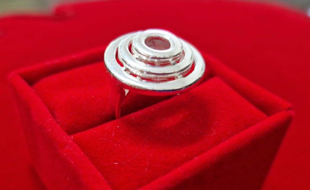 AG213, inel argint 925, nou/marcat, masiv, deosebit, foarte interesant