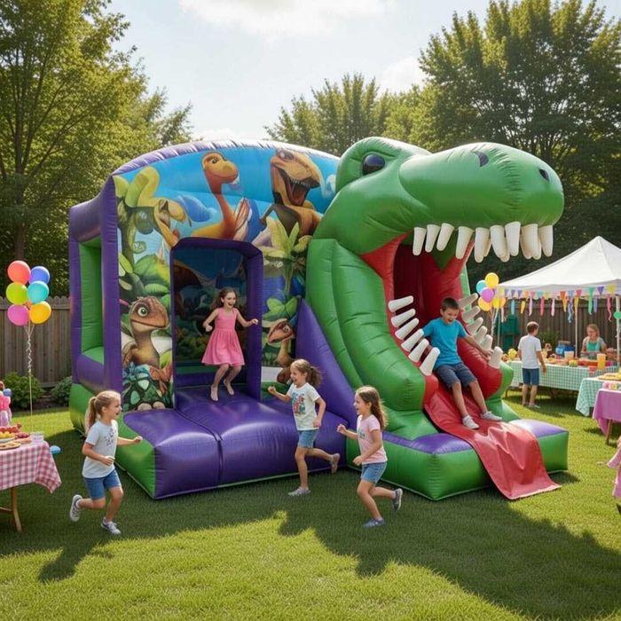 Topogane / Tobogane gonflabile copii, casute gonflabile, trambuline