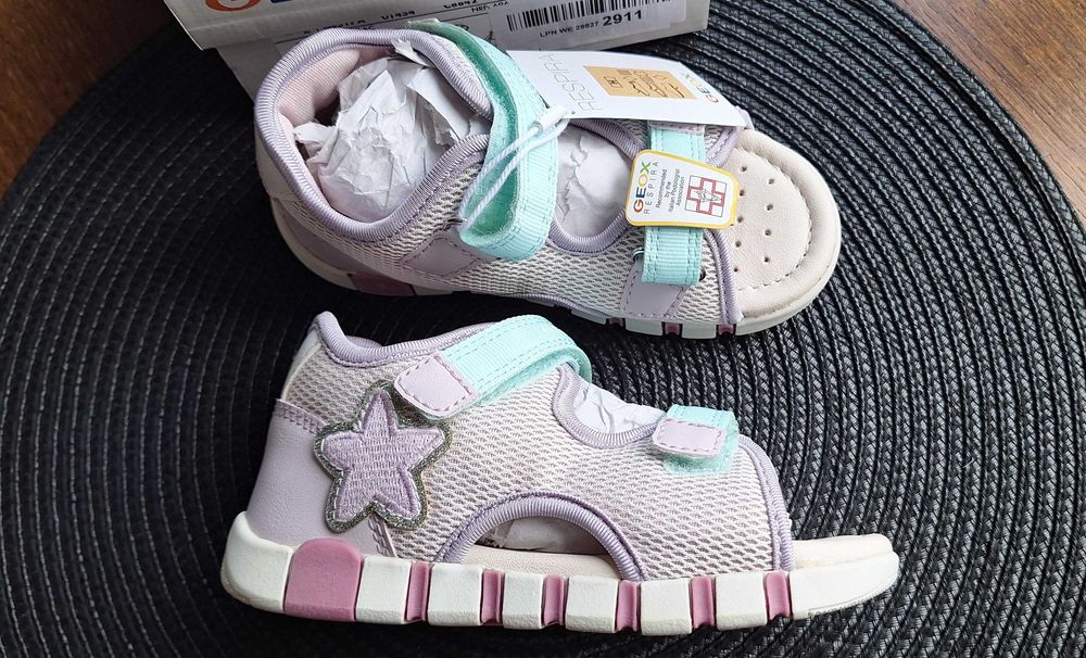 Сандали - чисто нови - Clarks, Geox, Biomecanics - н. 26