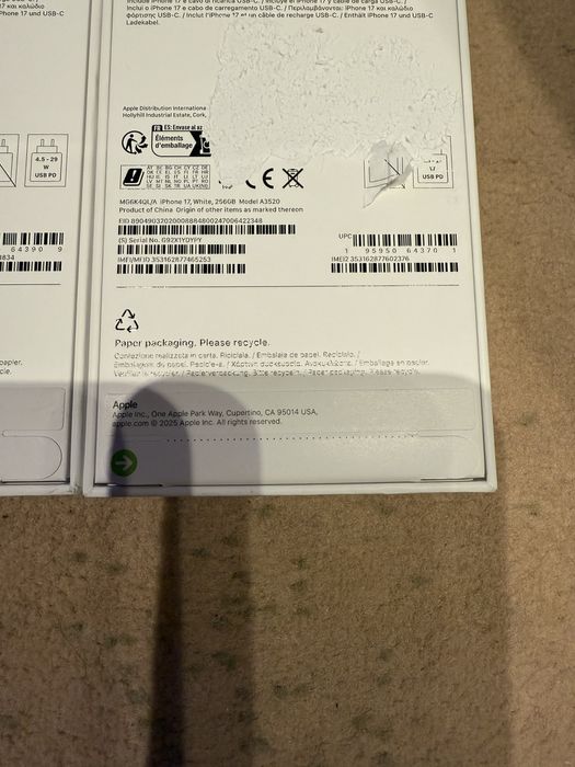 iphone 17 256Gb SIGILAT E