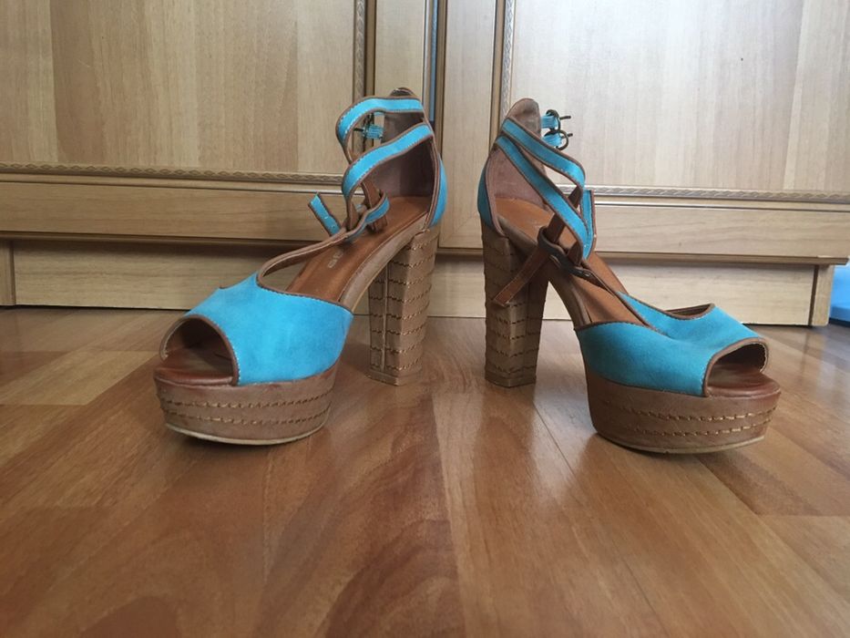 Sandale Eponge din piele