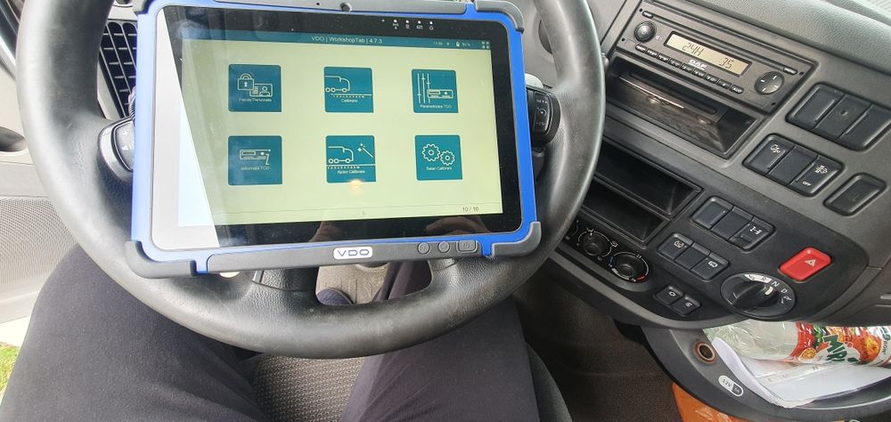 Verificare Tahograf, Tahografe