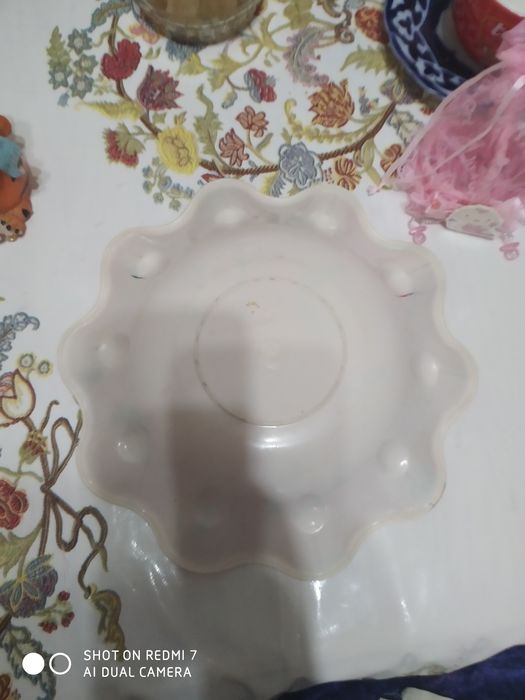 Чашка-тарелка пластмассовая