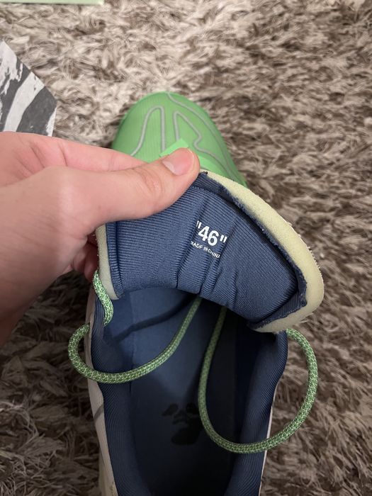 Off White Odsy Mesh Green 46