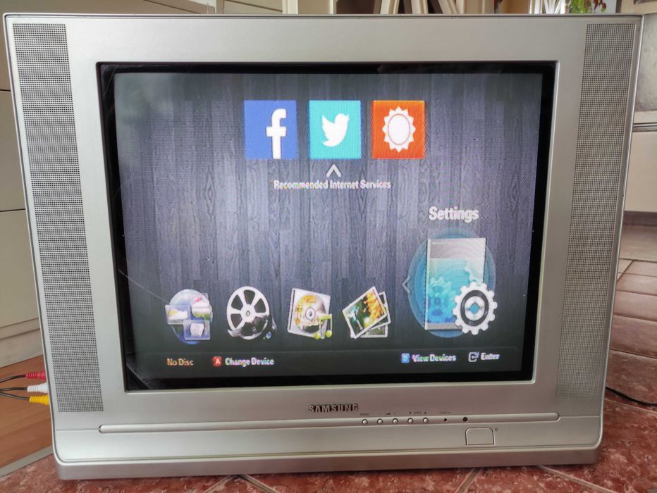 Телевизор Samsung 21 инча CZ-21A113N кинескоп