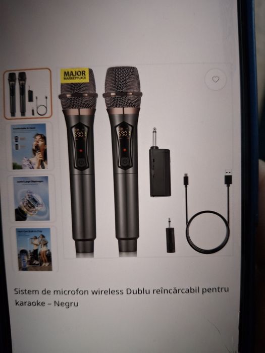 Vand microfoane wireless