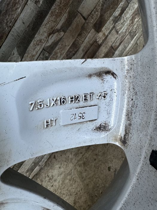 Jante Vag 7.5J x 16 H2 ET 45