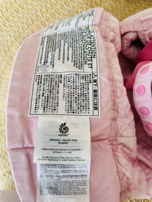 Ergobaby Original carrier galaxy pink
